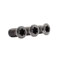 Grade 12.9 M2-M6 Silver Bronze Black Alloy Steel CNC Tools Parts Torx Screw for Turning Tool Holder Screws Accessories