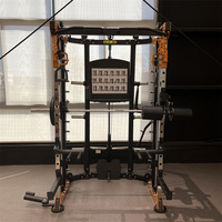Support de squat en métal multifonction direct d'usine pour salle de sport utilisation à domicile haltérophilie Smith entraînement bancs de fitness supports