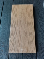 Perfil de Madera Plástica Compuesta (WPC) Sólido Anti-UV para Terrazas, Línea de Coextrusión, Barandilla de Madera Plástica Compuesta (WPC)