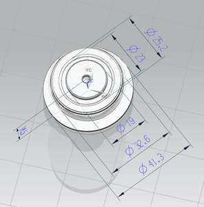 Module de redressement à diode SCR Thyristor 635A716H01 - Product Image 2