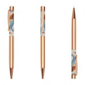 Bolígrafo con Diseño Animado de Princesa, Estilo Femenino y Lindo, con Logotipo Personalizado en Color - Product Image 3