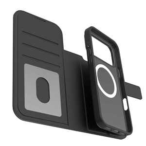 <span class=keywords><strong>Iphone</strong></span> 17 श्रृंखला के लिए चल क्लिप फोन क्लैंप धारक चुंबकीय सार्वभौमिक स्मार्टफोन वॉलेट शैली चमड़े का फ्लिप केस - Product Image 4