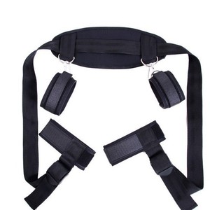 Sangles de bondage SM, bondage au lit, menottes, attaches pour les pieds, fabricant de produits pour adultes, vente en gros et dropshipping. - Product Image 5