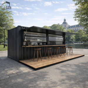Case Container Pop-Up Prefabbricate Personalizzabili da 20 e 40 Piedi per Caffetteria Ristorante e Bar - Product Image 1