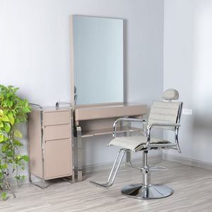 Sillón de Peluquería Hidráulico Reclinable para Corte de Cabello, Masaje y Peluquería Retro - Product Image 3