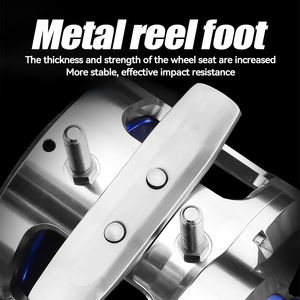 Hochleistungs-Multirolle mit Hoher Bremskraft 20kg 25kg 40kg, OH Jigging für Großfische, 9+1BB Metall-Bootsrolle zum Schleppfischen, Salzwasser Slow Jigging Rolle - Product Image 6