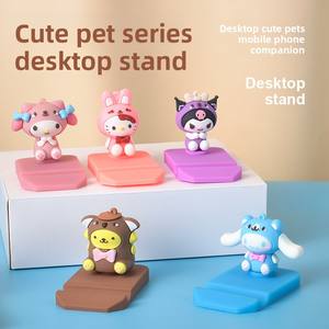 Soporte Creativo para Teléfono Móvil con Diseño de Muñeco, Multifuncional, Adorable, para Cama, Escritorio, Universal, Personalizable - Product Image 1