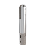Fournisseur chinois Aleader : Spigots de fixation pour balustrades en verre de 12 mm, pour terrasses en béton et clôtures de piscine en verre sans cadre