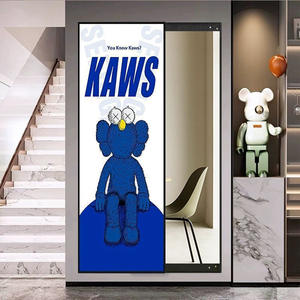 Dipinti a figura intera in stile Art déco moderni da appendere a <span class=keywords><strong>parete</strong></span> minimalisti a <span class=keywords><strong>specchio</strong></span> nascosto disegni dipinti decorativi <span class=keywords><strong>con</strong></span> specchi nascosti - Product Image 3