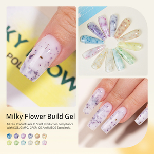 OEM 30g Gel di estensione smalto fiore lattiginoso costruire il Gel di resina Uv Gel <span class=keywords><strong>Builder</strong></span> per il salone di bellezza per unghie - Product Image 6