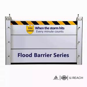 Barrière Anti-Inondation Modulaire en Aluminium Certifiée <span class=keywords><strong>REACH</strong></span> pour Maison, Garage, Entrée Commerciale et Protection Contre les Tempêtes - Product Image 1