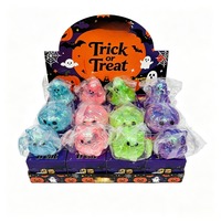 Ensemble de figurines Squishy Halloween à montée lente, thème bonbons ou farces, en forme de citrouille, chauve-souris et fantôme, de l'entrepôt USA