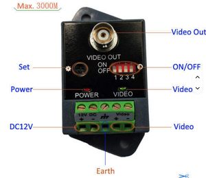 Transmisor Activo HD de Larga Distancia, Canal Único, <span class=keywords><strong>Balun</strong></span> de <span class=keywords><strong>Video</strong></span> Activo HD AHD CVI TVI AST-351T - Product Image 2