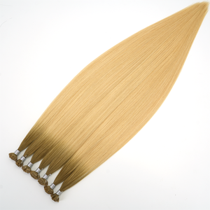 Extensioni di Capelli Umani Europei di Qualità 100% Allineati alle Cuticole, con Punte a K Pre-incollate, Doppia Trama, <span class=keywords><strong>Ricci</strong></span>, <span class=keywords><strong>Biondi</strong></span>, 30 Pollici - Product Image 6