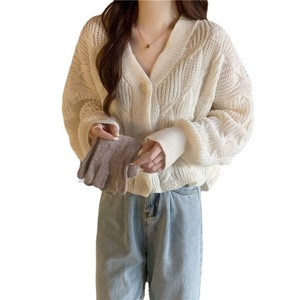 NNR donna <span class=keywords><strong>maglieria</strong></span> Jacquard donna ragazze inverno maglia Top Cardigan donna maglione lavorato a maglia - Product Image 1