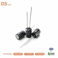 Supercondensateur EDLC 2,7 V 2F 8x12 mm pour système de surveillance de sécurité - Caméra de surveillance, ensemble de modules d'optimisation de l'efficacité énergétique.