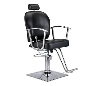 KIKI NEWGAIN fhydraulic reclining salon styling chair beauty massage 150KGS black salon chair for sale