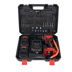 Taladro Atornillador Inalámbrico de 21V sin Escobillas, Herramientas Eléctricas para Bricolaje, Taladro Percutor de Impacto de 21V con Batería - Product Image 4