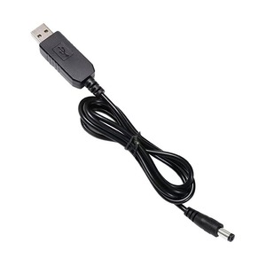 Câble adaptateur d'alimentation USB vers DC 5,5 2,1 mm pour routeur, bande lumineuse LED, convertisseur 9V 12V - Product Image 1