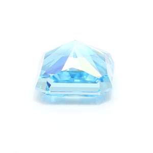 Pierre d'aigue-marine carrée DS Gems pour la fabrication de bijoux - Product Image 4