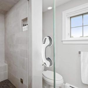 0728 Poignée de douche à ventouse robuste, barre de maintien portable pour baignoire, aide de sécurité sans barre pour salle de bain - Product Image 3
