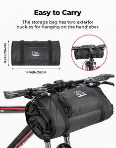 Bolsa de Viaje Plegable para Bicicleta, Muestra Gratis, Bolsa Deportiva para Hombre y Mujer, Bolsa de Viaje Compacta y Plegable - Product Image 6
