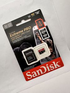 Высокоскоростная карта памяти SanDisk Extreme Pro, 16 ГБ 32 ГБ 64 ГБ 128 ГБ 256 ГБ с адаптером - Product Image 2