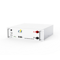 Batterie LiFePO4 CFE-5 5,12 kWh 5 kWh 51,2 V 100 Ah pour système de stockage d'énergie domestique, 6000 cycles, murale, solaire, CAN, garantie 5 ans