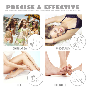 Depiladora Eléctrica Recargable 3 en 1, Depiladora <span class=keywords><strong>para</strong></span> Hombres y Mujeres, <span class=keywords><strong>para</strong></span> Depilación Facial, de Bikini, Piernas, Brazos y Cuerpo, Uso Doméstico - Product Image 6