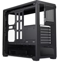 Boîtier PC personnalisé OEM avec verre trempé, tour complète E-ATX/ATX/MicroATX/ITX, ventilateur de refroidissement ARBG, boîtier d'ordinateur pour jeux, cabinet PC