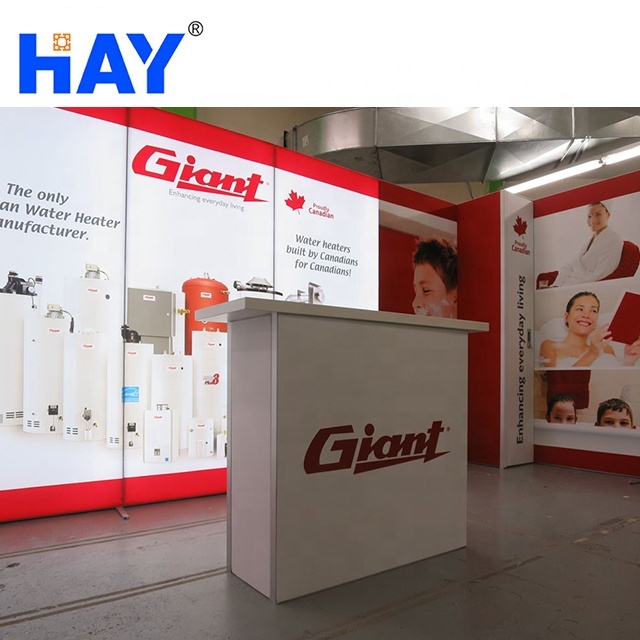 Conception Unique De haute Qualité Portable Rétro-Éclairé 20Ft X 20Ft En Alliage D'aluminium Matériel Stand d'exposition