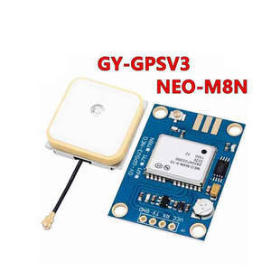 โมดูลจีพีเอส NEO-M6N NEO-M7N NEO-M9N GPSV3 NEO-M8N สำหรับ APM MWC ตัวควบคุมการบิน PX4 pixhawk V2.4.5 APM2.56 APM 1.65 -3.6V - Product Image 5