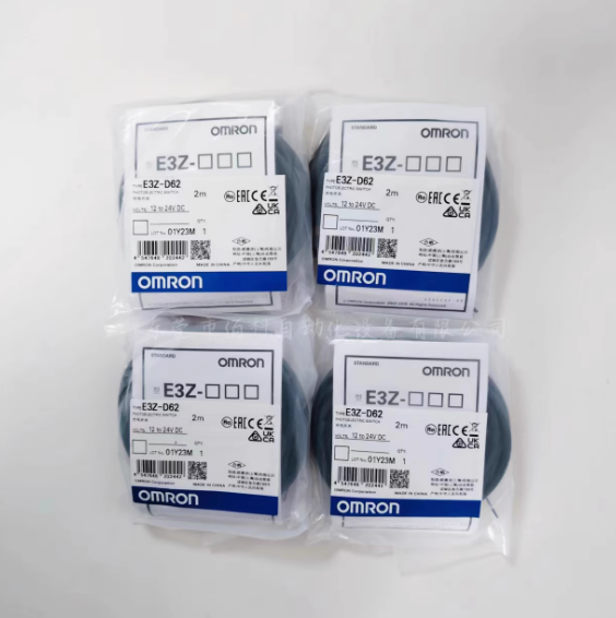 For Omron E3Z-D62 2M Photoelectric Sensor Diffuse Reflective Light ON/Dark NPN 1m 4-Pin Optical Sensors