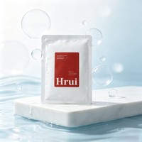 Masque en tissu éclaircissant et anti-taches HERUUN à l'acide hyaluronique, blanchiment doux pour tous types de peau, pack familial jumbo