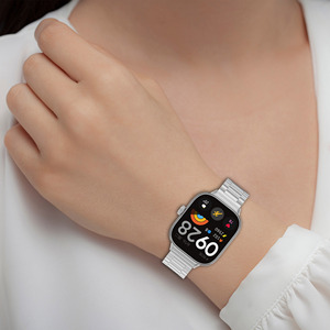 Chất Lượng Tốt Thép Không Gỉ Thể Thao Thông Minh Ban Nhạc Đồng Hồ Dây Đeo Cho Xiaomi Ban Nhạc 8 9 Pro Vòng Đeo Tay Cho Redmi Đồng Hồ 4 5 - Product Image 6