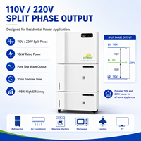 Système de stockage d'énergie domestique tout-en-un empilable 10kW 15kWh 30kWh avec batterie LiFePO4 et onduleur solaire pour alimentation de secours résidentielle