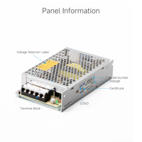 Alimentation électrique à découpage EAST 50W, sortie réglable, AC 110/220V vers DC 2.1A 24V, stabilisateur de tension, transformateur S-50-24