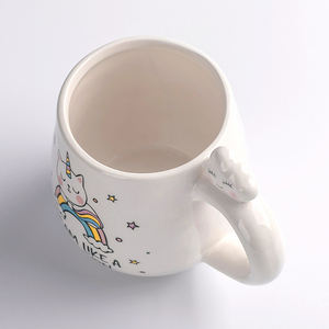 Unicorno rosa Tazza di Caffè-Carino Unicorno a-Glitter Galaxy-<span class=keywords><strong>Ceramica</strong></span> - Product Image 2