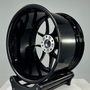 חם למכירה עיצוב חדש מזויף מבריק אלומיניום גלוס שחור פנים-במכונה 16 17 18 19 <span class=keywords><strong>20</strong></span> 21 22 23 24 אינץ 'סגסוגת מותאם אישית - Product Image 5