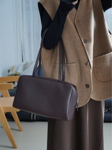 กระเป๋าถือหนัง PU วินเทจแฟชั่นแบบสั่งทำพิเศษ  กระเป๋าสะพายข้างผู้หญิงขนาดใหญ่  กระเป๋าทรงบอสตันสำหรับผู้หญิง - Product Image 3