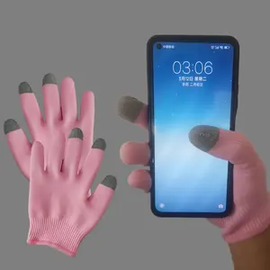 Gants hydratants pour les soins de la peau avec doublure en gel Gants refroidissants compatibles avec écran tactile en gel de silicone pour les mains