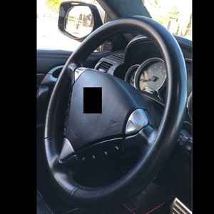 Volante personalizzato in fibra di carbonio per <span class=keywords><strong>Porsche</strong></span> Panamera Cayenne Macan 2019 2018 nuovo interruttore tergicristallo incluso - Product Image 2