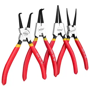 Portable 7" Internal External Pliers Retaining Clips Multifunctional Snap Ring Circlip Pliers For Hand Tool