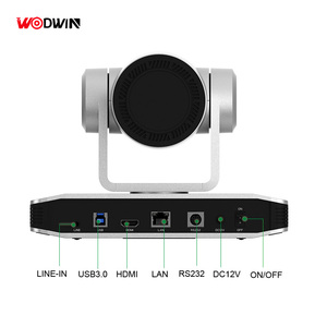 Caméra de conférence PTZ à suivi automatique, Zoom optique 12x, Streaming en direct, <span class=keywords><strong>vidéo</strong></span> conférence 4k, groupe POE HDM, caméra de salle de conférence IP - Product Image 3