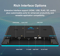 Nueva Tablet Android de 10.1 Pulgadas con Pantalla Táctil Capacitiva, Rockchip Quad Octa Core, 4G, 8GB, GSM, Wi-Fi, POE, NFC, RJ45, Ethernet, para Negocios, ROHS
