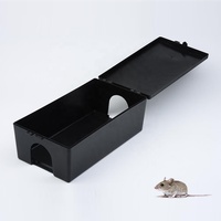 Piège à colle rectangulaire pour souris, station d'appât longue durée en plastique pour rats – Offre Spéciale