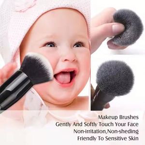 Set de 15 Brochas de Maquillaje Profesionales con Cerdas Sintéticas Suaves para Base, Sombra de Ojos, Difuminado y Contorno - Product Image 4