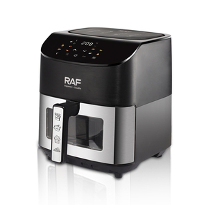 RAF 1500W Multi-functional Smart Air Fryers Temperature <b>Control</b> for Baking Touch Screen Visible Window Air Fryers Air Fryer Oven - Product Image 1