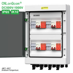 Cnnlkcom <span class=keywords><strong>pv</strong></span> सौर प्रणाली आउटडोर सौर ऊर्जा <span class=keywords><strong>pv</strong></span> dc 500v 4 स्ट्रिंग ip65 वाटरप्रूफ कॉम्बिनर बॉक्स 4 में सौर पैनल के लिए - Product Image 1