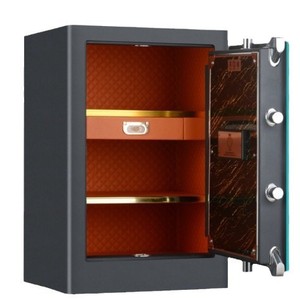 Coffre-fort à empreintes digitales et mot de passe Hengfa BGX-D-60V6 en acier pour bureau et usage domestique - Product Image 3
